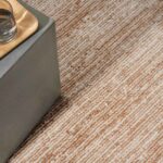Calvin Klein vloerkleed Irradiant CK024 IRR03 ROSGD ROSE GOLD 5X7 099446129697 interior 2