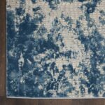 Nourison vloerkleed Rustic Textures RUS16 GRYBL GREY BLUE 5X7 099446799579 CR