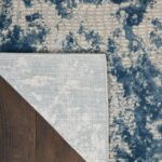 Nourison vloerkleed Rustic Textures RUS16 GRYBL GREY BLUE 5X7 099446799579 CRB