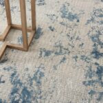 Nourison vloerkleed Rustic Textures RUS16 GRYBL GREY BLUE 5X7 099446799579 interior 2