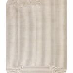 Asiatic vloerkleed Kuza Shape Gold Cream