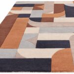 Asiatic vloerkleed Matrix 88 Klotski Terracotta 1