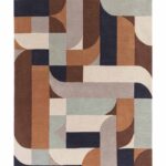Asiatic vloerkleed Matrix 88 Klotski Terracotta