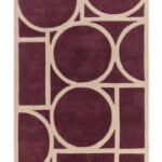 Asiatic vloerkleed Metro Plum