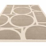 Asiatic vloerkleed Metro Taupe 1 3D