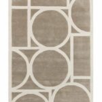 Asiatic vloerkleed Metro Taupe