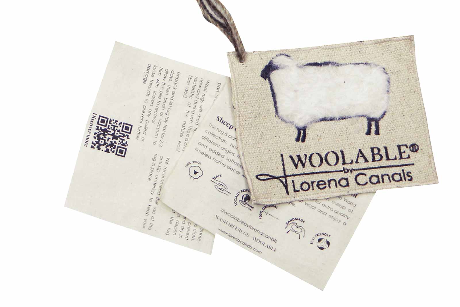 Lorena Canals Woolable vloerkleed Woolly Sheep White WO WOOLLY WH LB 1 1
