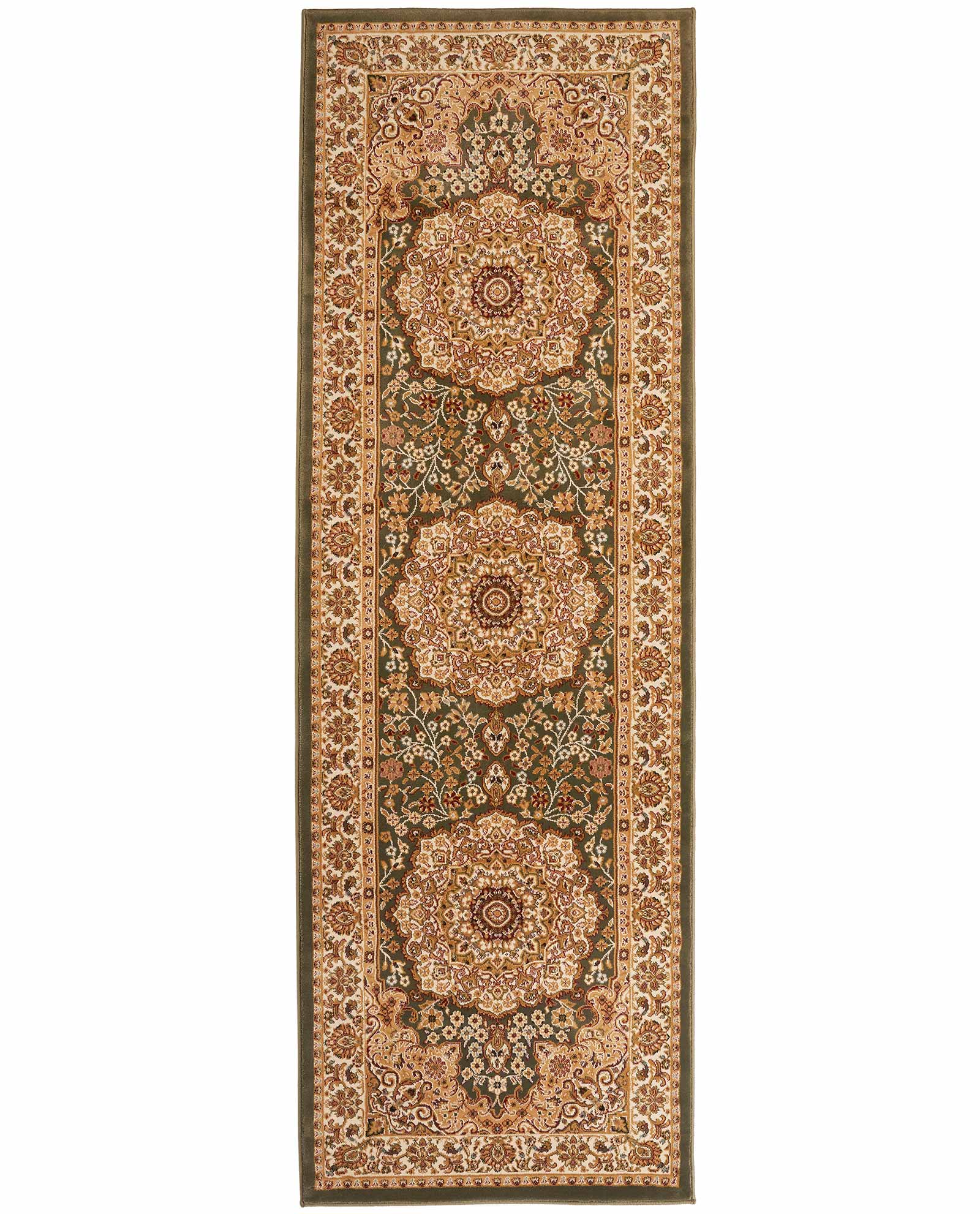 Concept Looms vloerkleed Grand Heritage GH101 GREEN 240x80 1