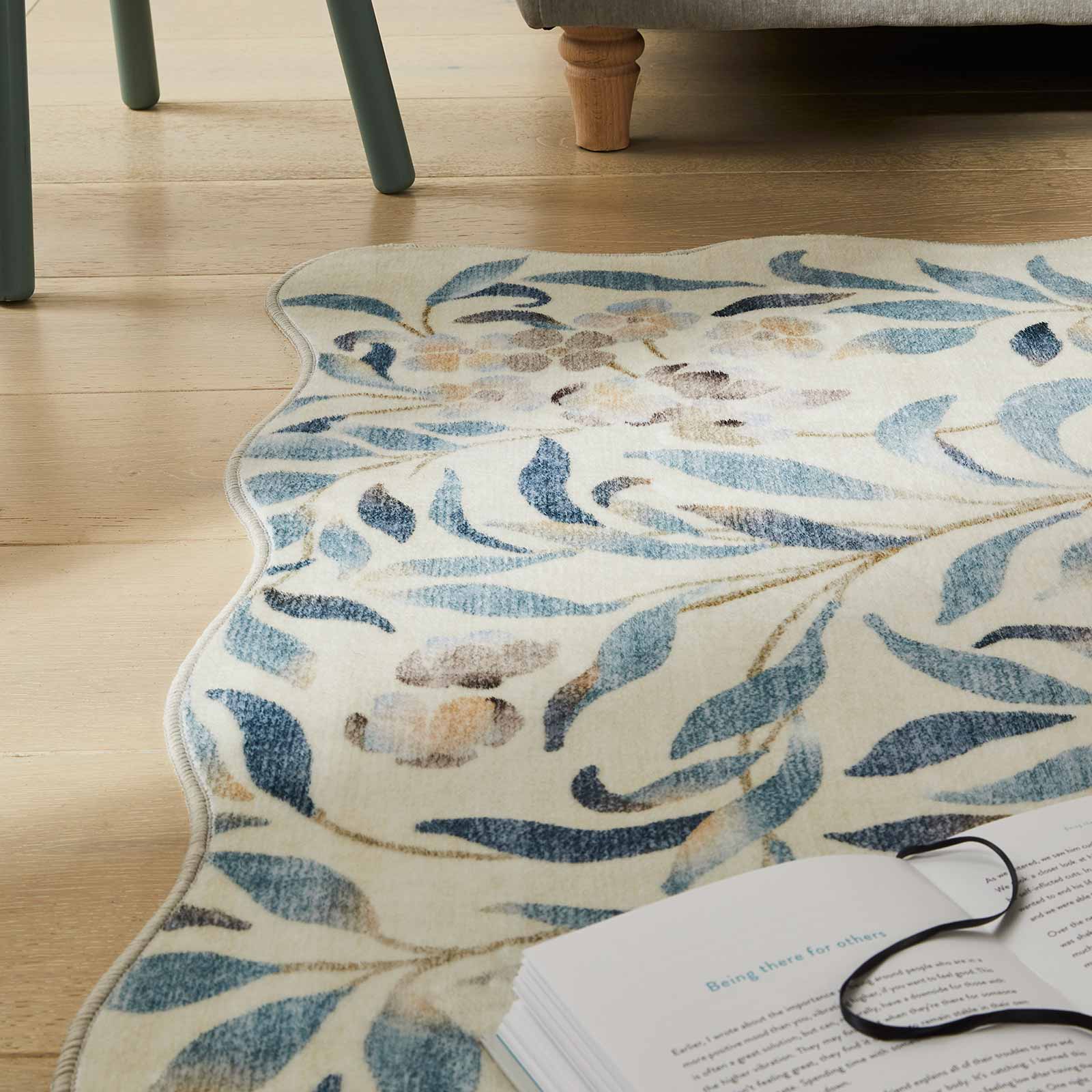 Concept Looms vloerkleed Liberty LIB301 IVORY BLUE 7