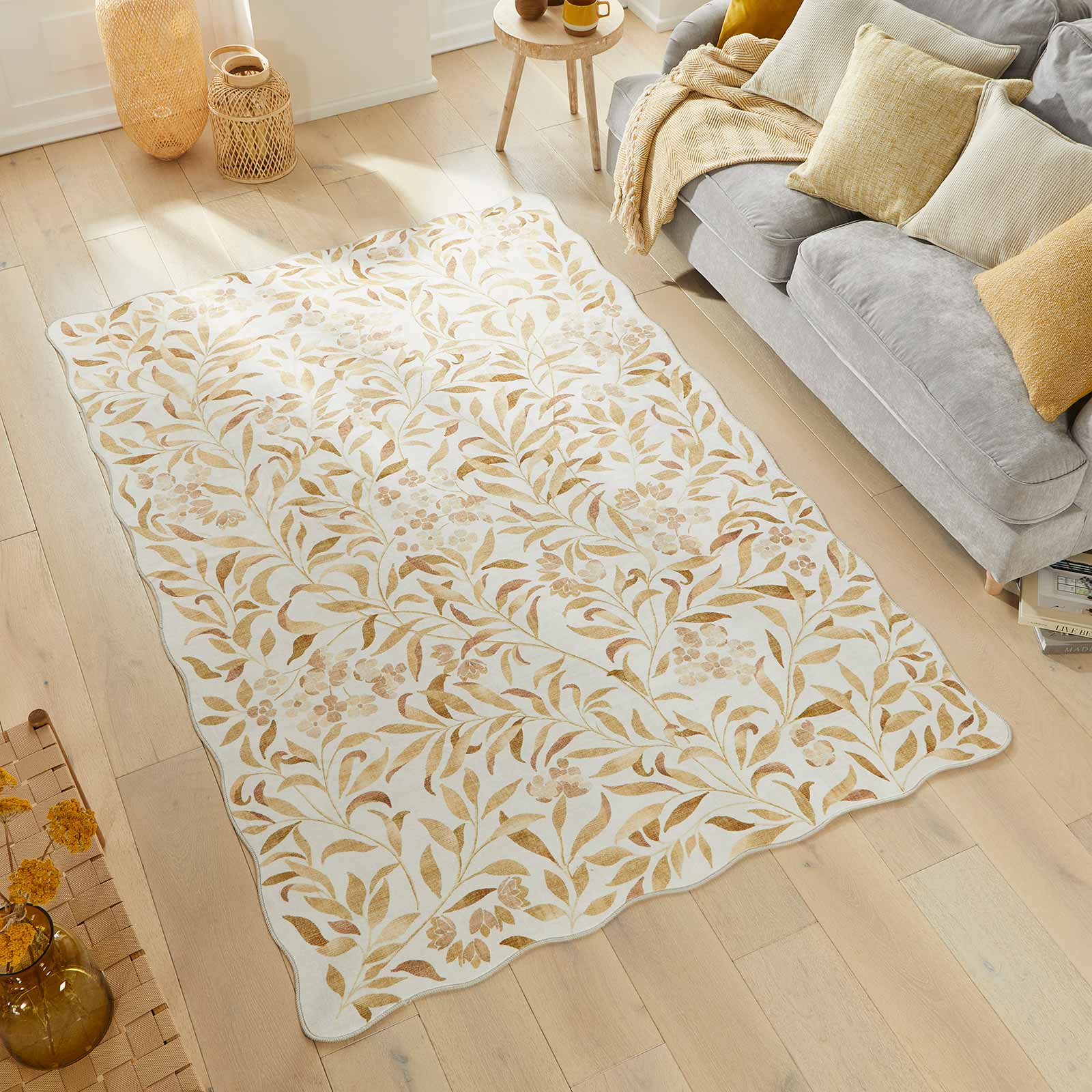 Concept Looms vloerkleed Liberty LIB302 IVORY GOLD 1