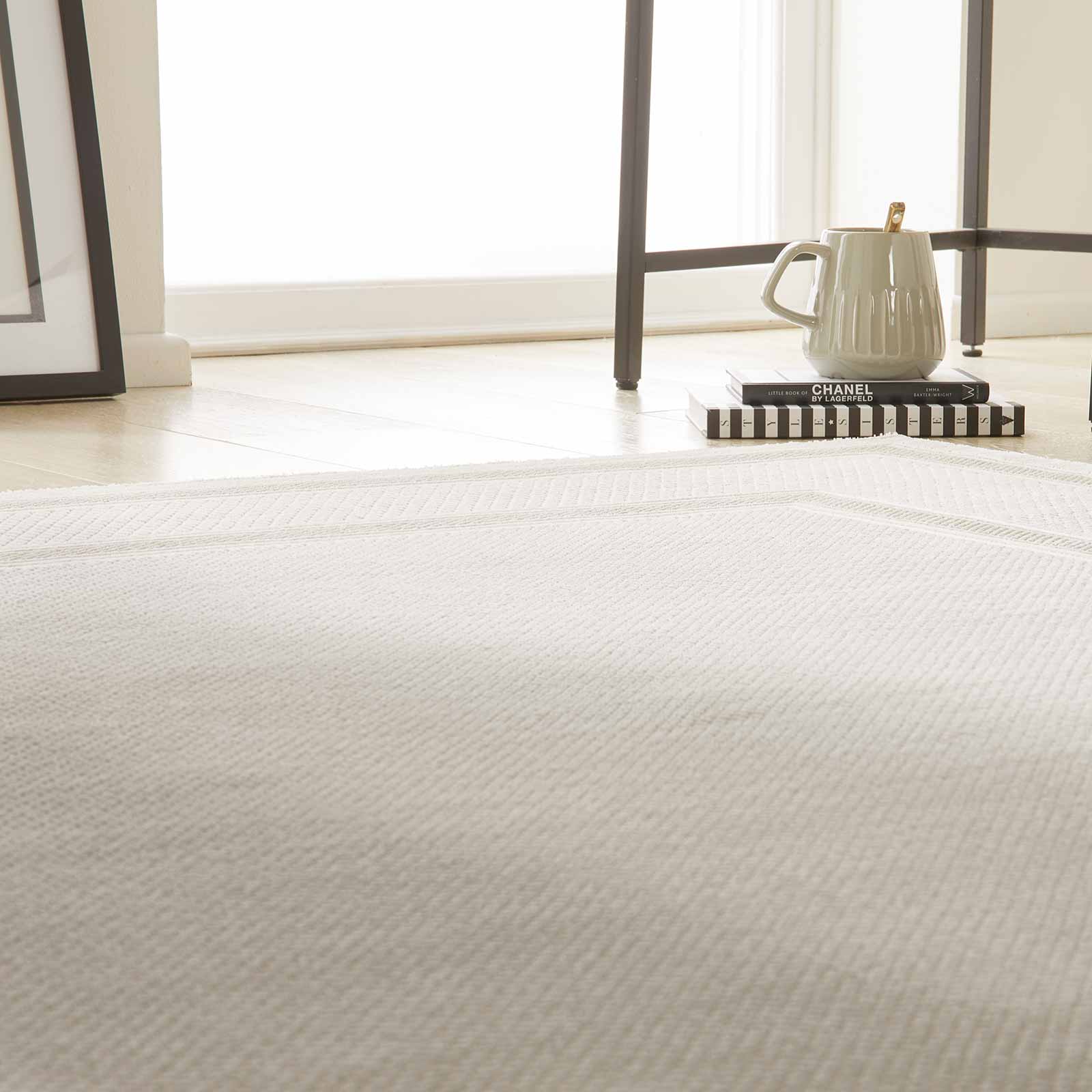 Concept Looms vloerkleed Olivia OLI101 CREAM BEIGE interior 2