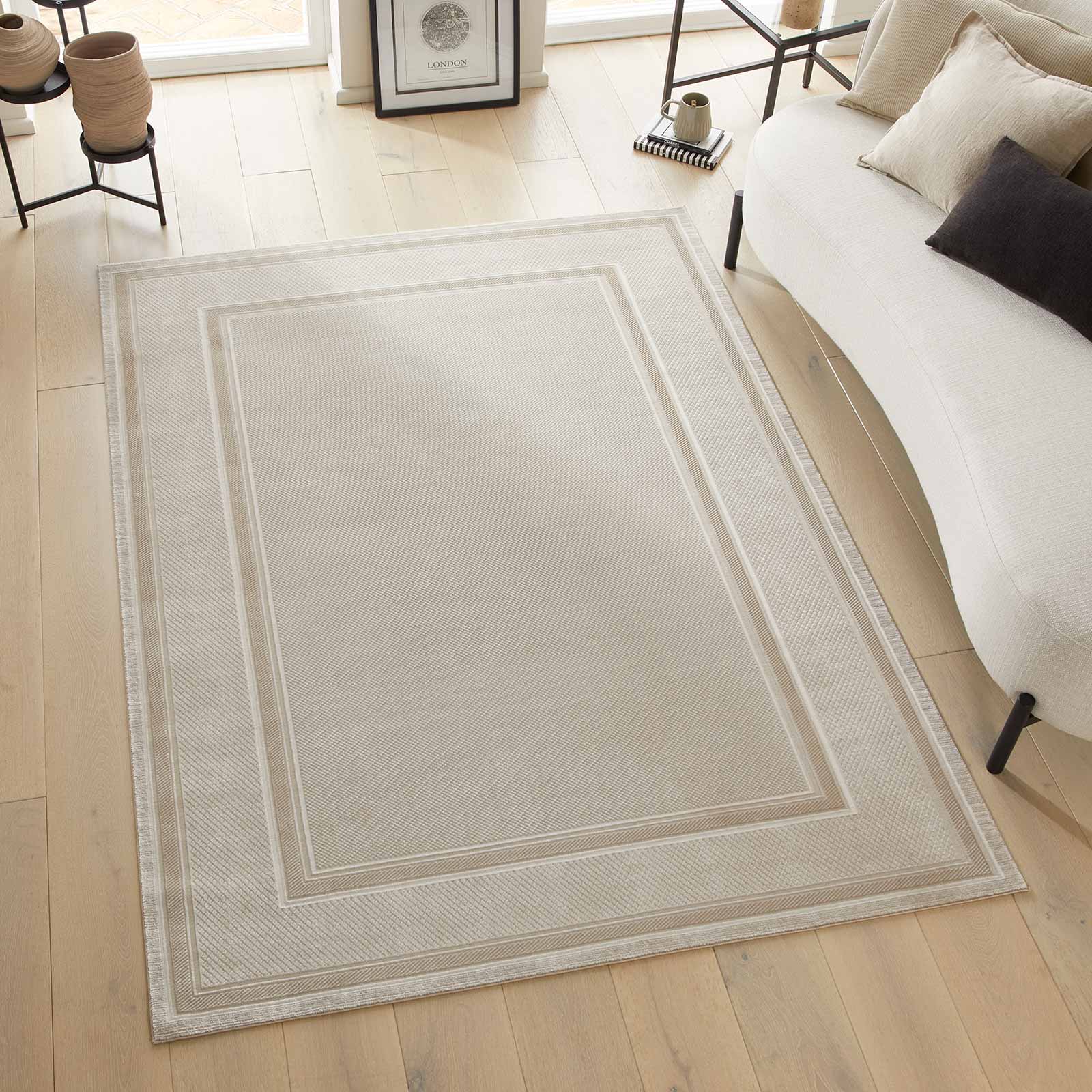 Concept Looms vloerkleed Olivia OLI101 CREAM BEIGE