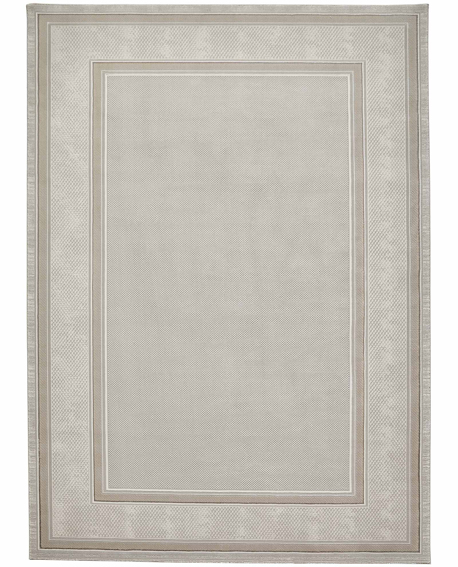 Concept Looms vloerkleed Olivia OLI102 GREY BEIGE frontal