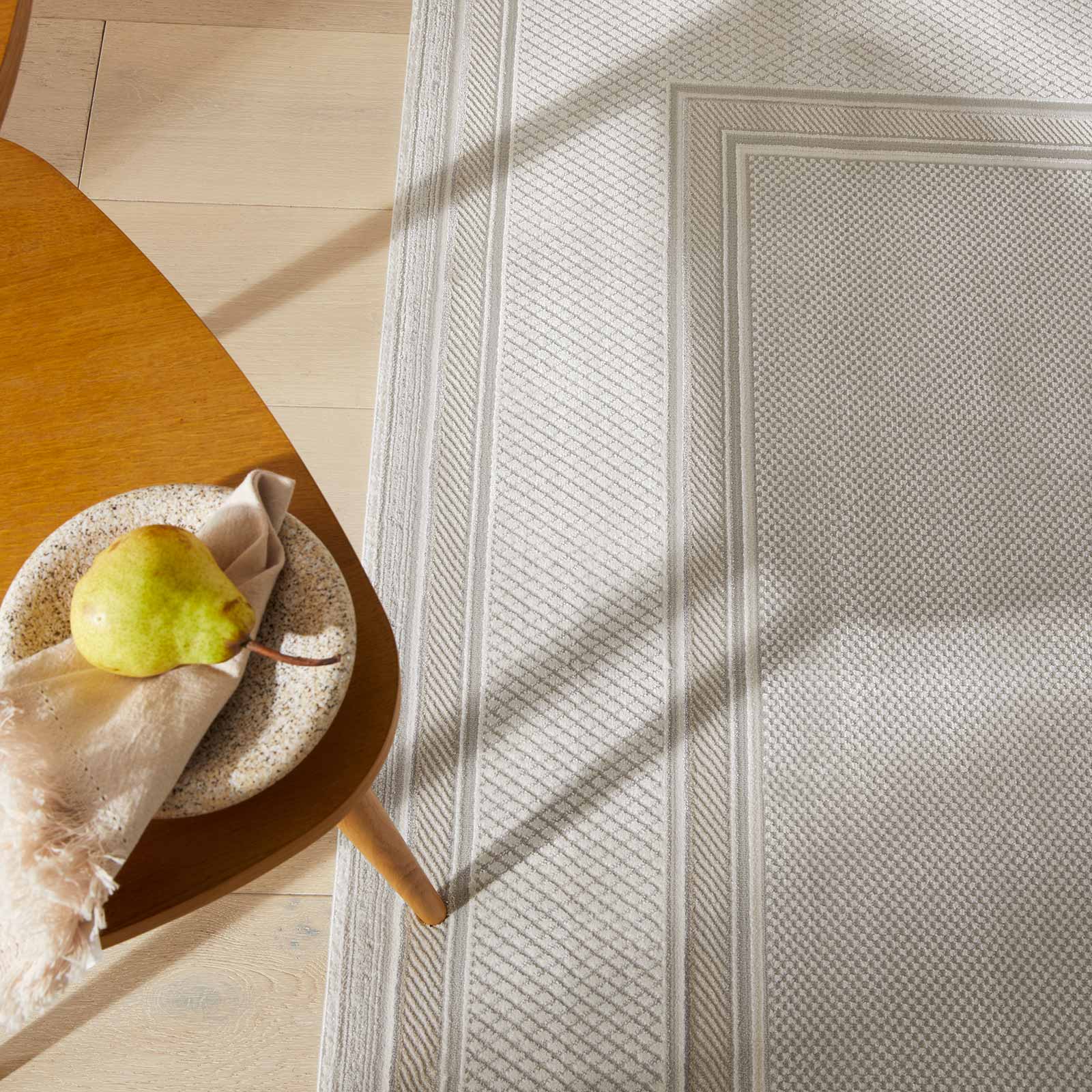 Concept Looms vloerkleed Olivia OLI102 GREY BEIGE interior 2