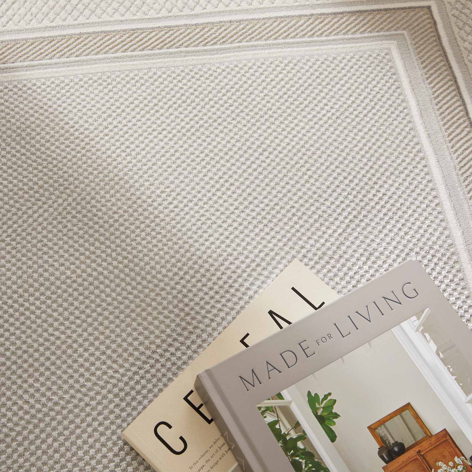Concept Looms vloerkleed Olivia OLI102 GREY BEIGE interior 3