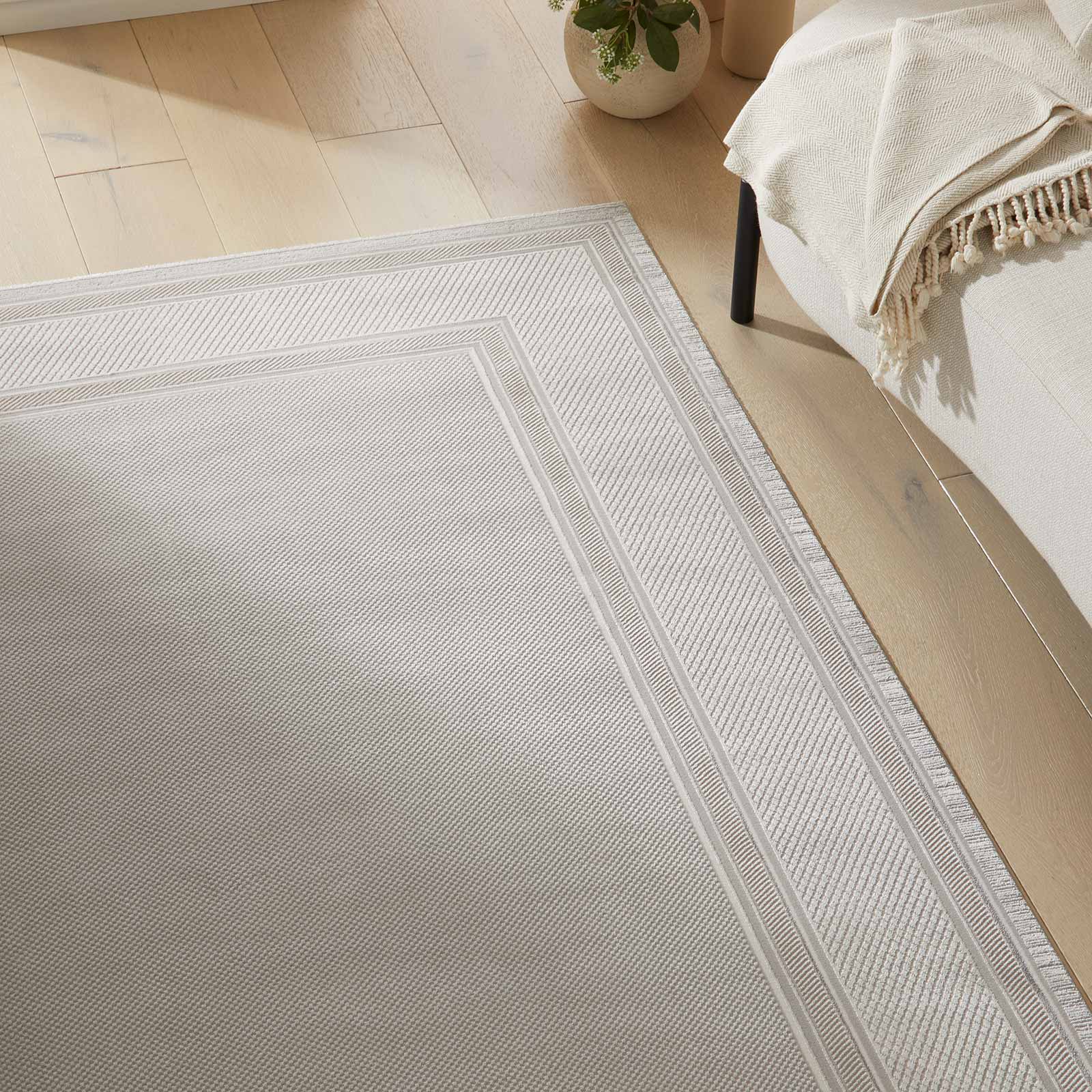 Concept Looms vloerkleed Olivia OLI102 GREY BEIGE zoom
