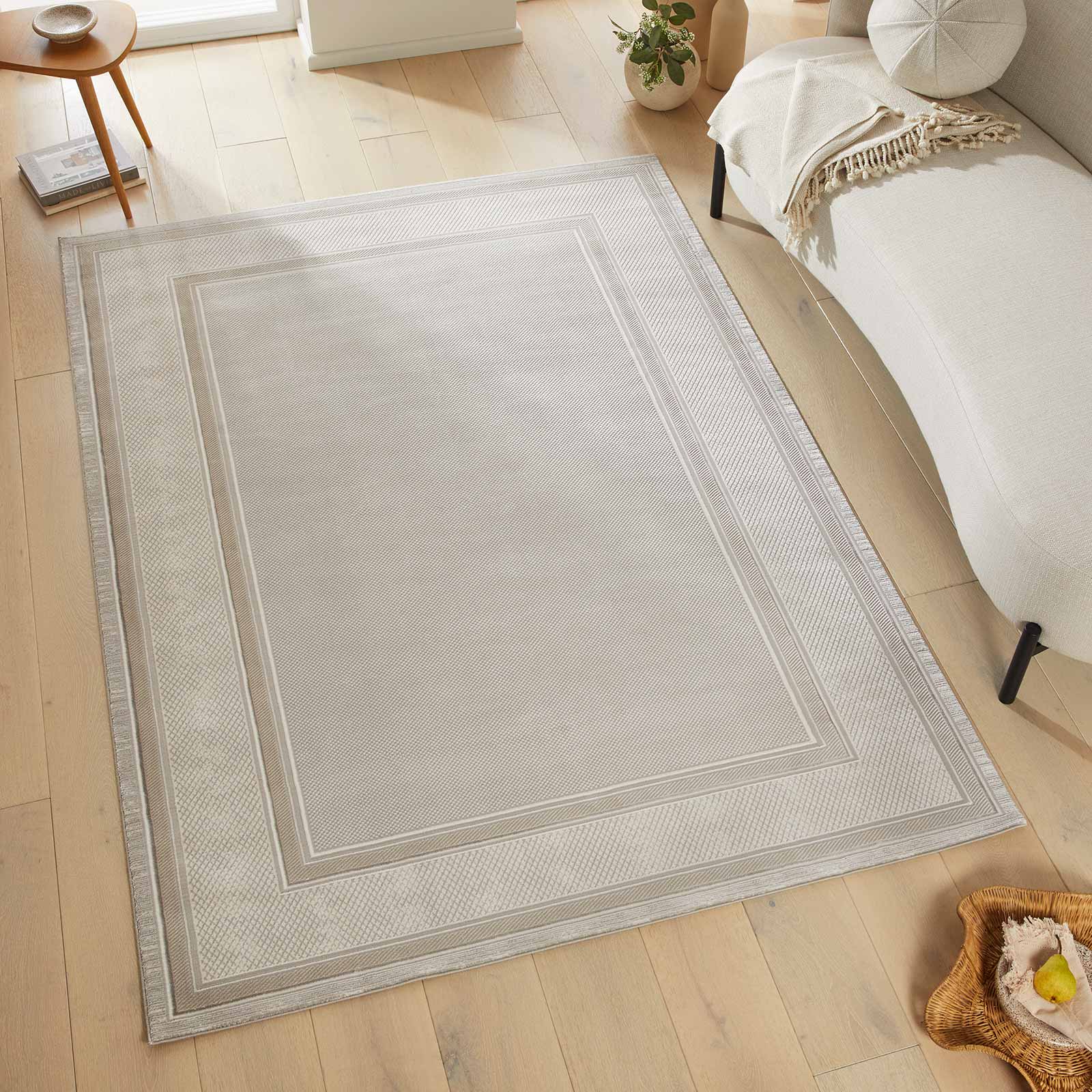 Concept Looms vloerkleed Olivia OLI102 GREY BEIGE