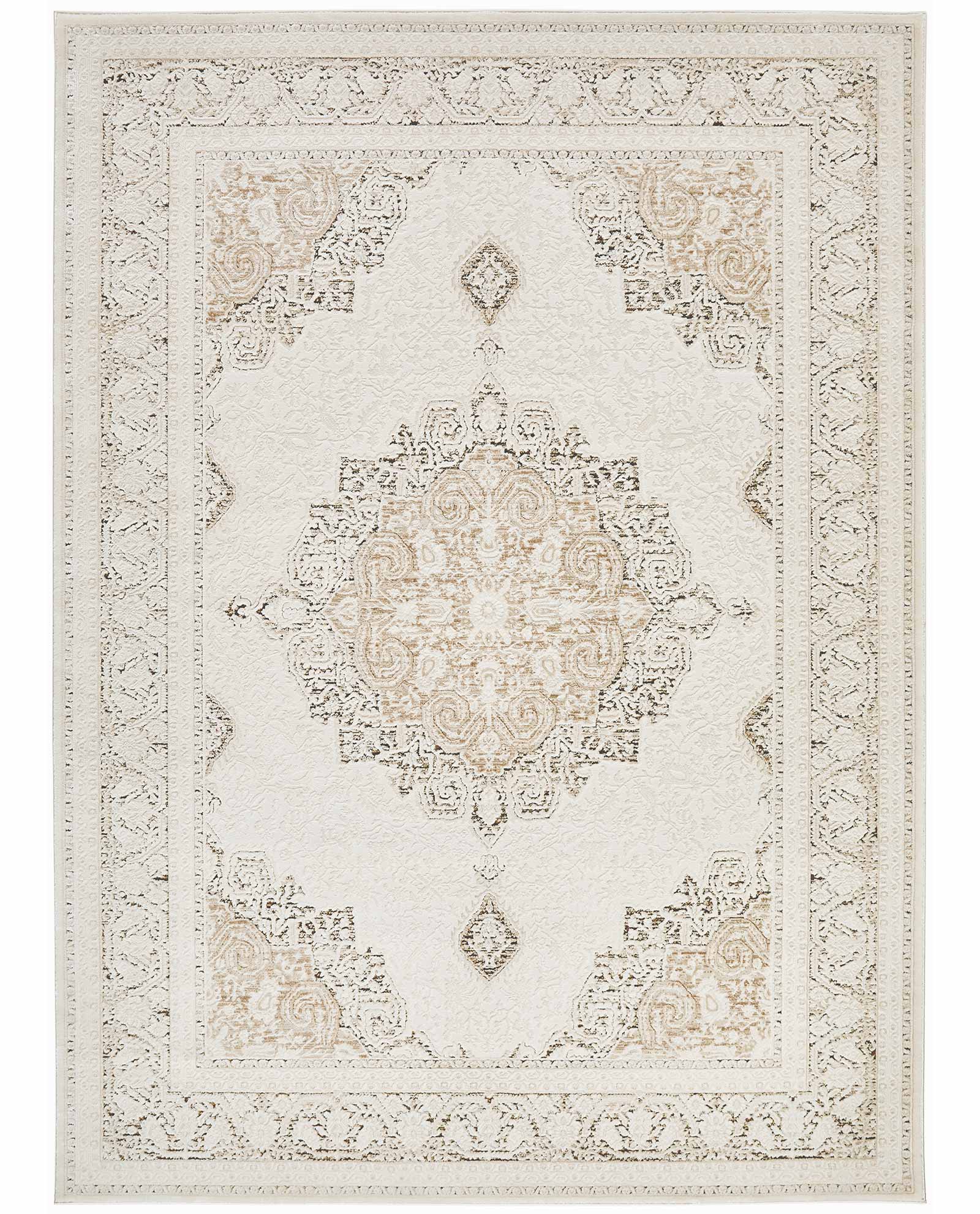 Concept Looms vloerkleed Olivia OLI103 KHAKI frontal