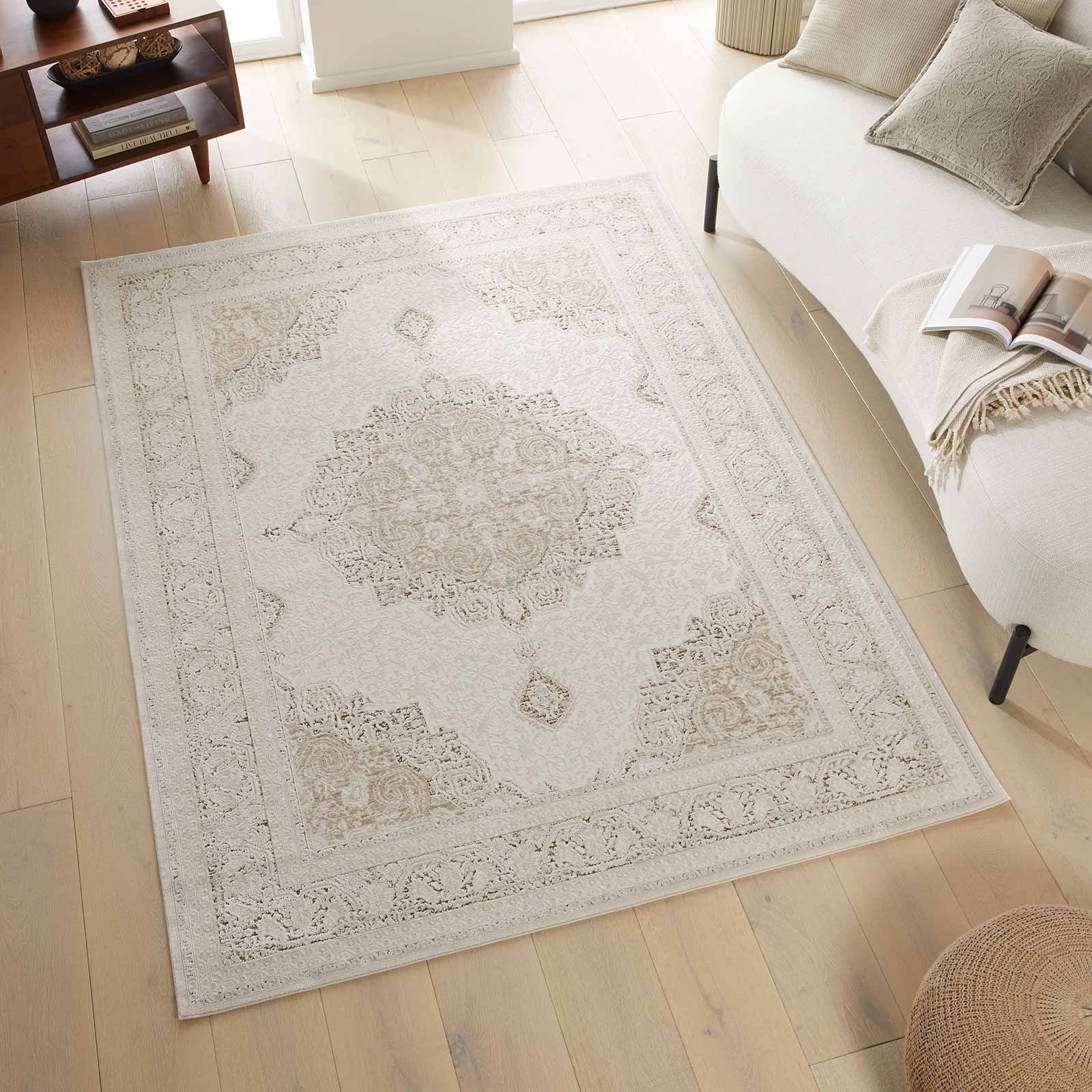 Concept Looms vloerkleed Olivia OLI103 KHAKI