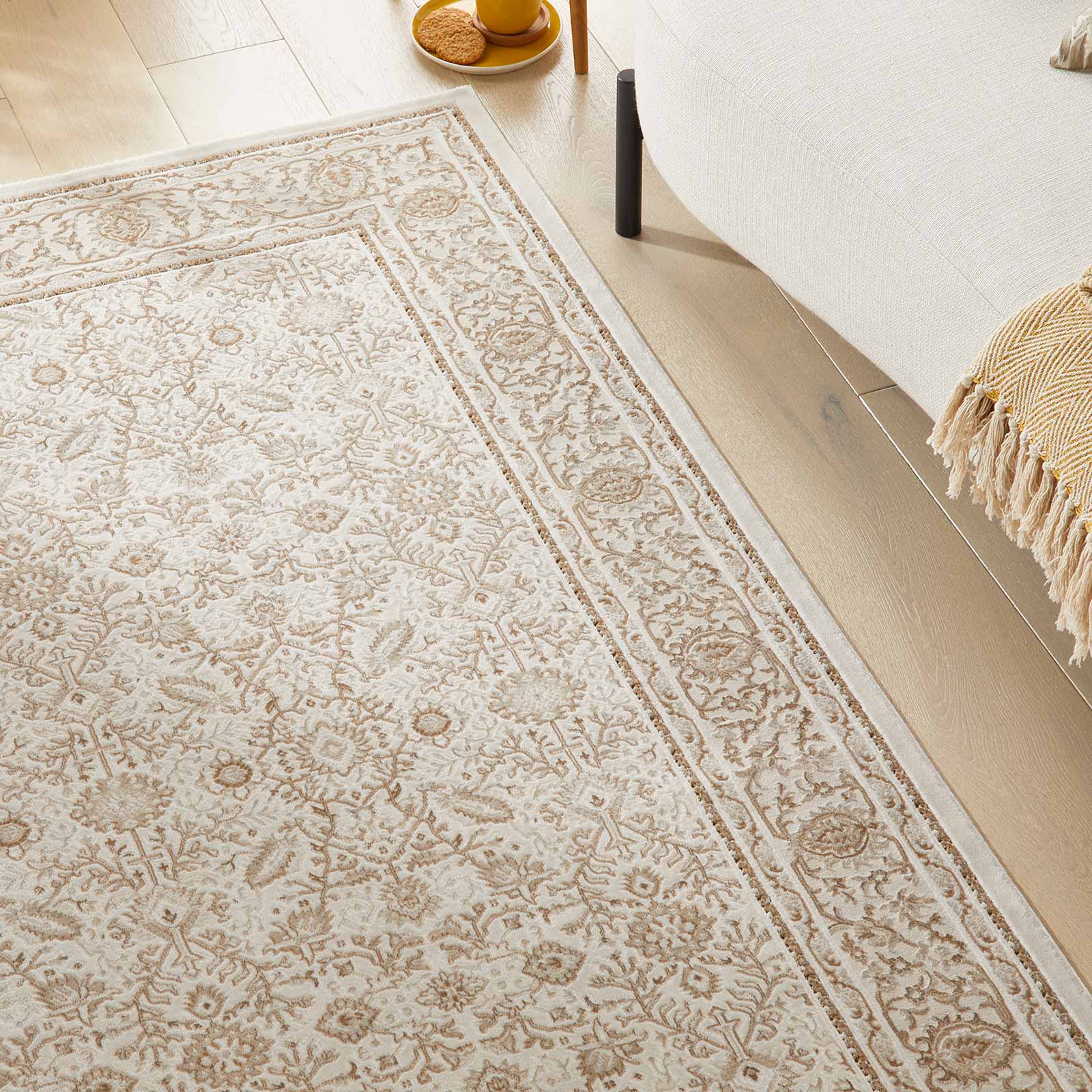 Concept Looms vloerkleed Olivia OLI104 GREY KHAKI zoom