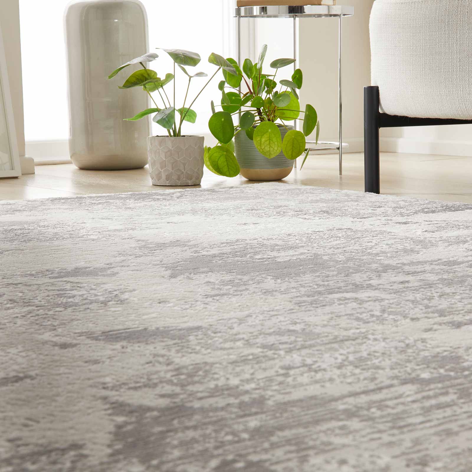 Concept Looms vloerkleed Olivia OLI105 GREY interior 1