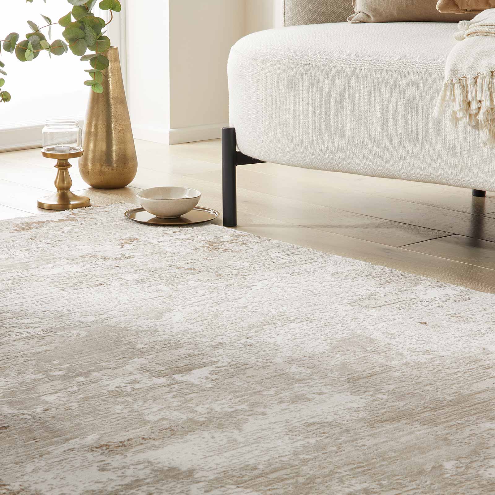 Concept Looms vloerkleed Olivia OLI106 BEIGE interior 2