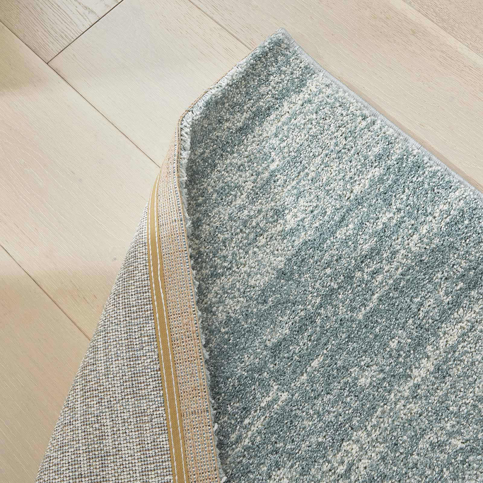 Concept Looms vloerkleed Somerset SOM101 AQUA fold