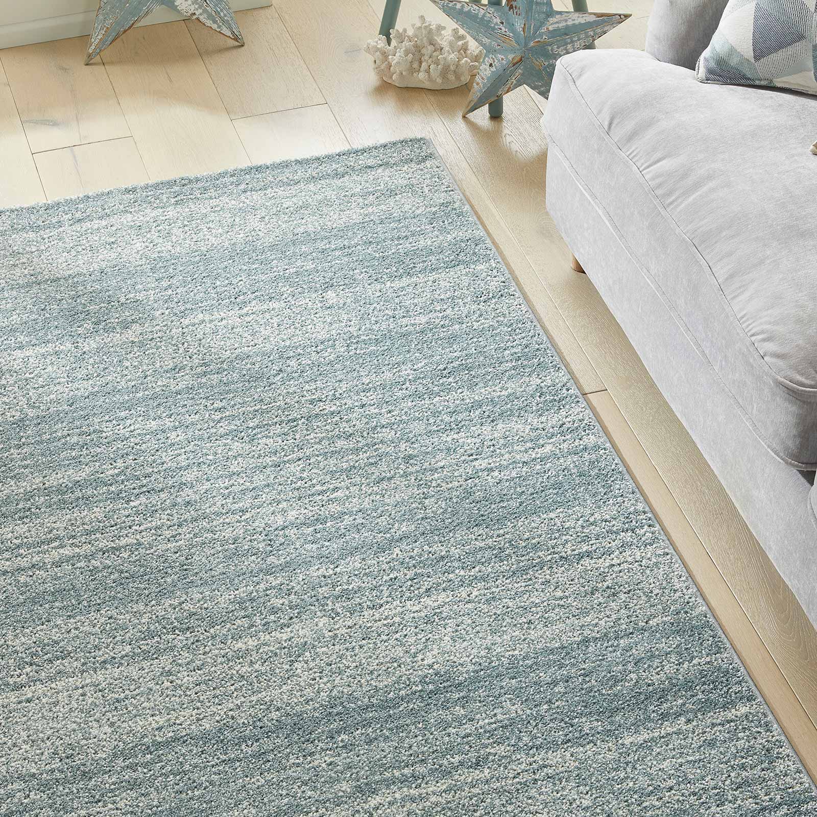 Concept Looms vloerkleed Somerset SOM101 AQUA zoom