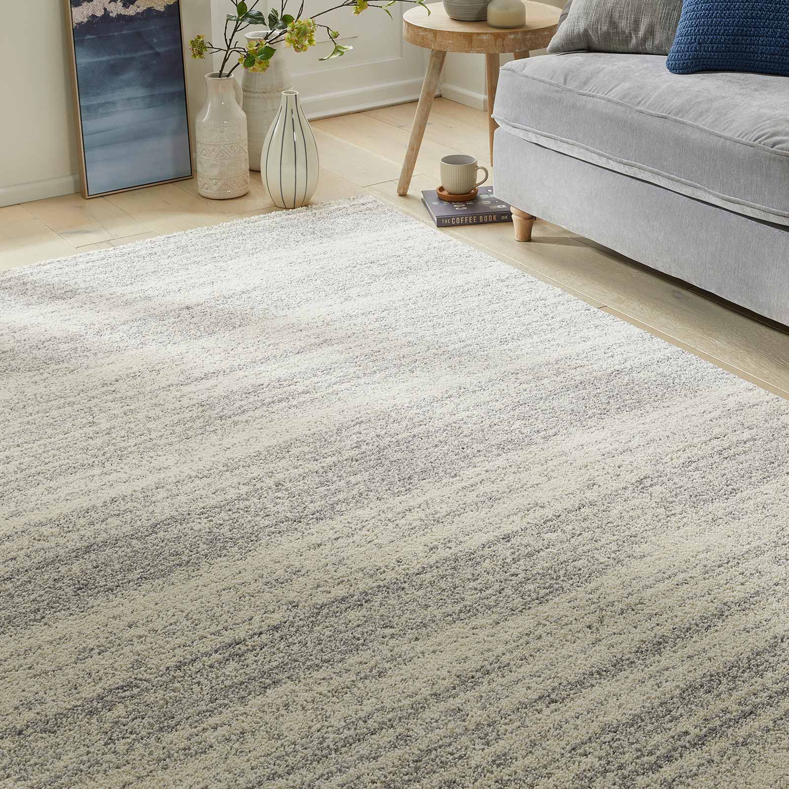 Concept Looms vloerkleed Somerset SOM101 WHITE GREY social 2