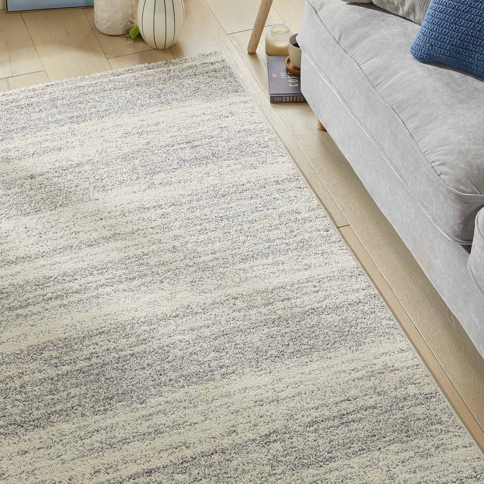 Concept Looms vloerkleed Somerset SOM101 WHITE GREY zoom