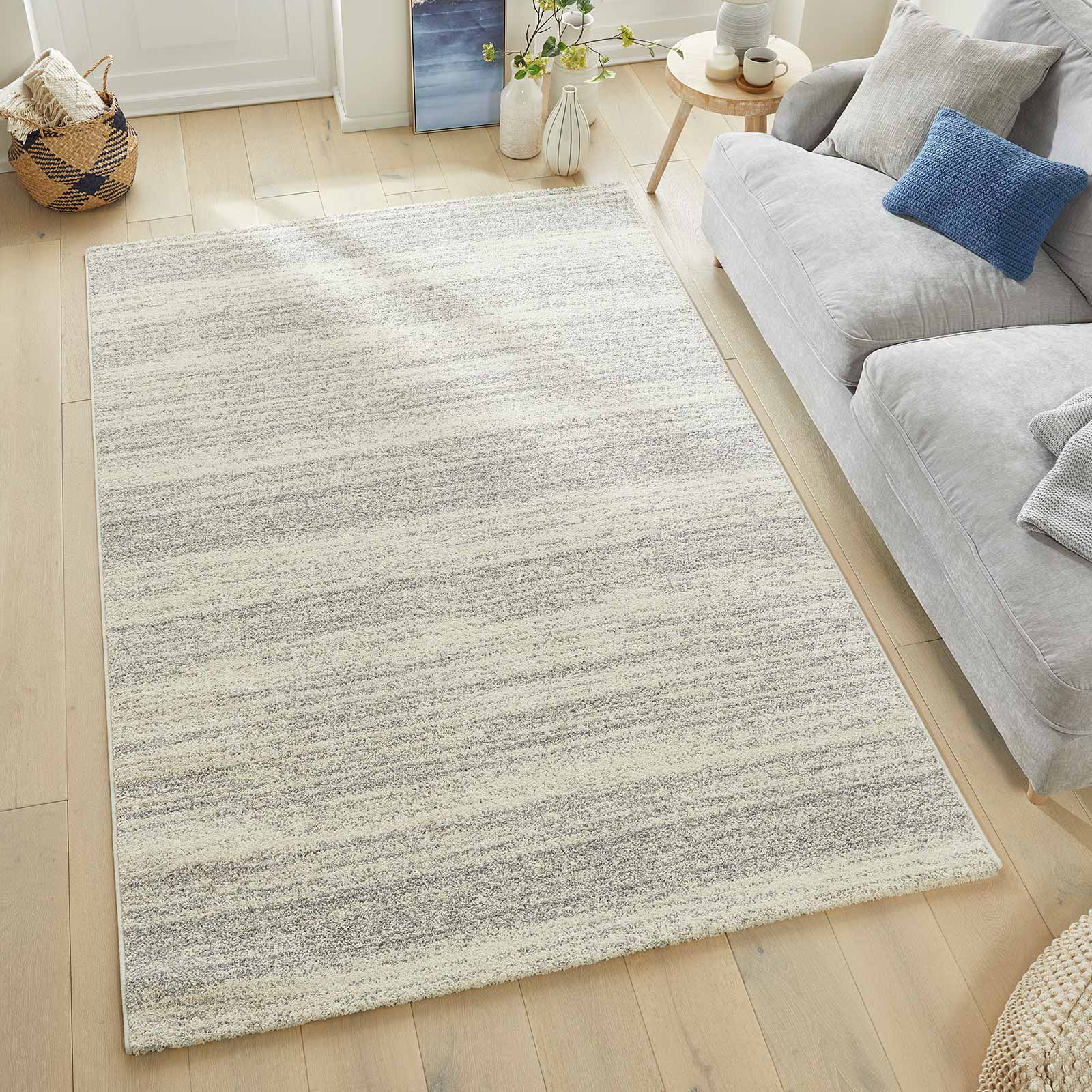 Concept Looms vloerkleed Somerset SOM101 WHITE GREY
