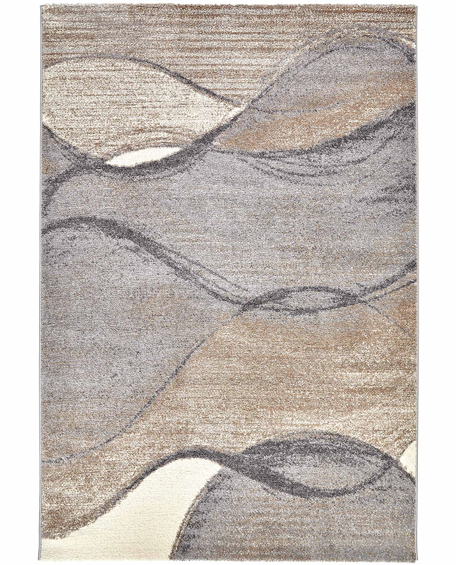 Concept Looms vloerkleed Somerset SOM103 GREY BEIGE frontal