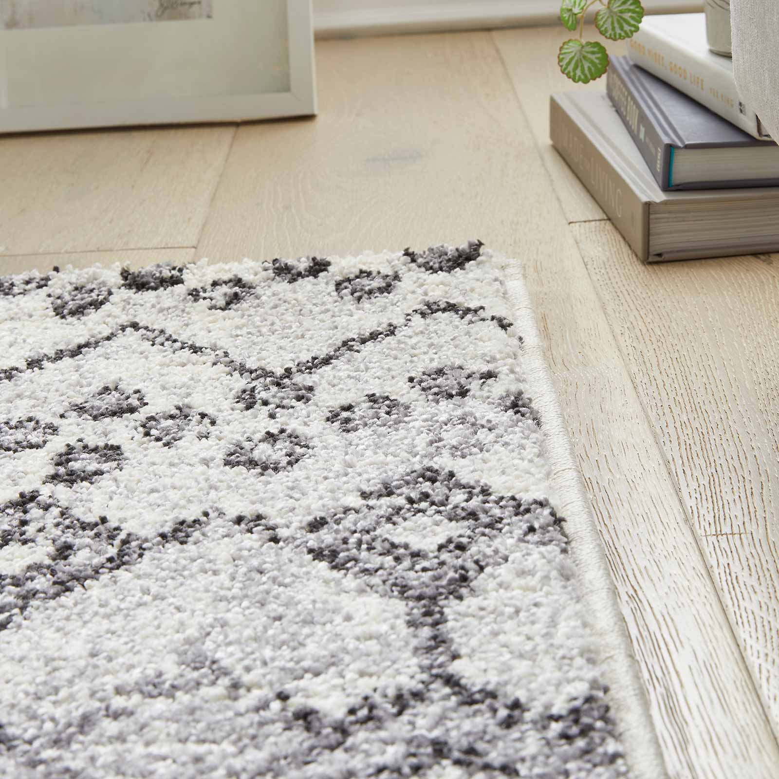 Concept Looms vloerkleed Somerset SOM104 WHITE ANTHRACITE interior 2