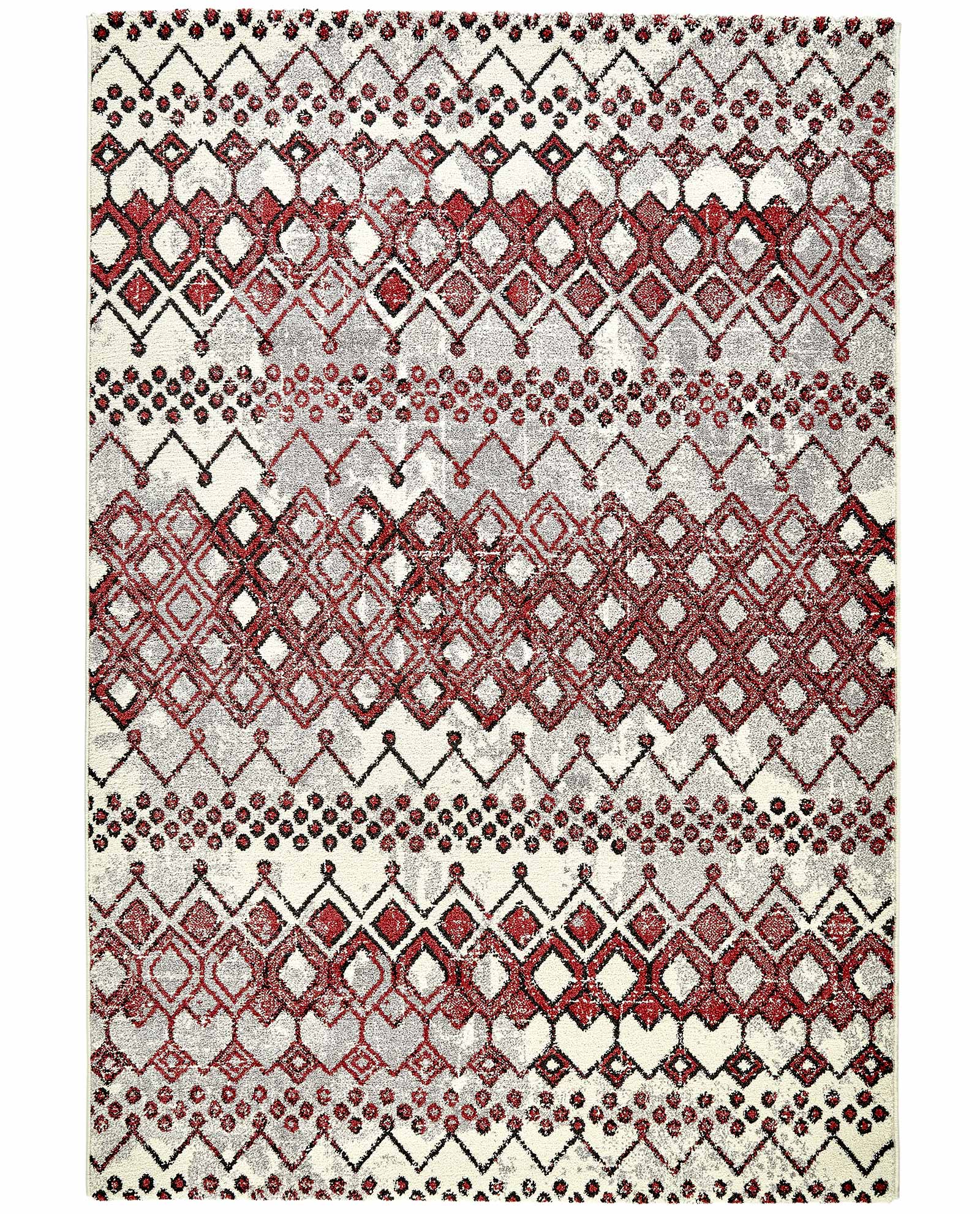 Concept Looms vloerkleed Somerset SOM104 WHITE TERRACOTA frontal