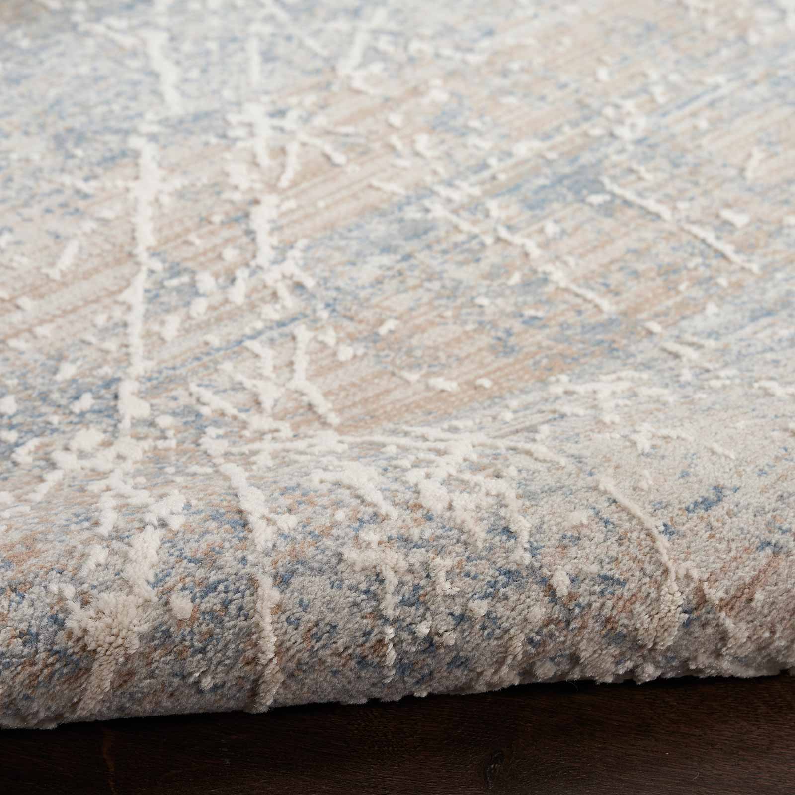 Nourison vloerkleed Exhale EXL02 BGEBL BEIGE BLUE 5x7 099446954879 texture 1