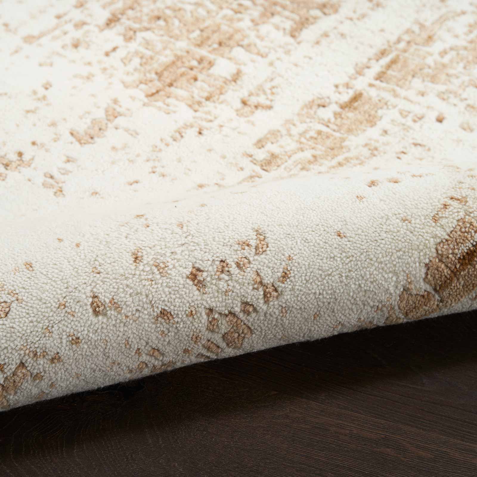 Nourison vloerkleed Harmony HAY01 IVGLD IVORY GOLD 8x10 099446936172 texture 1