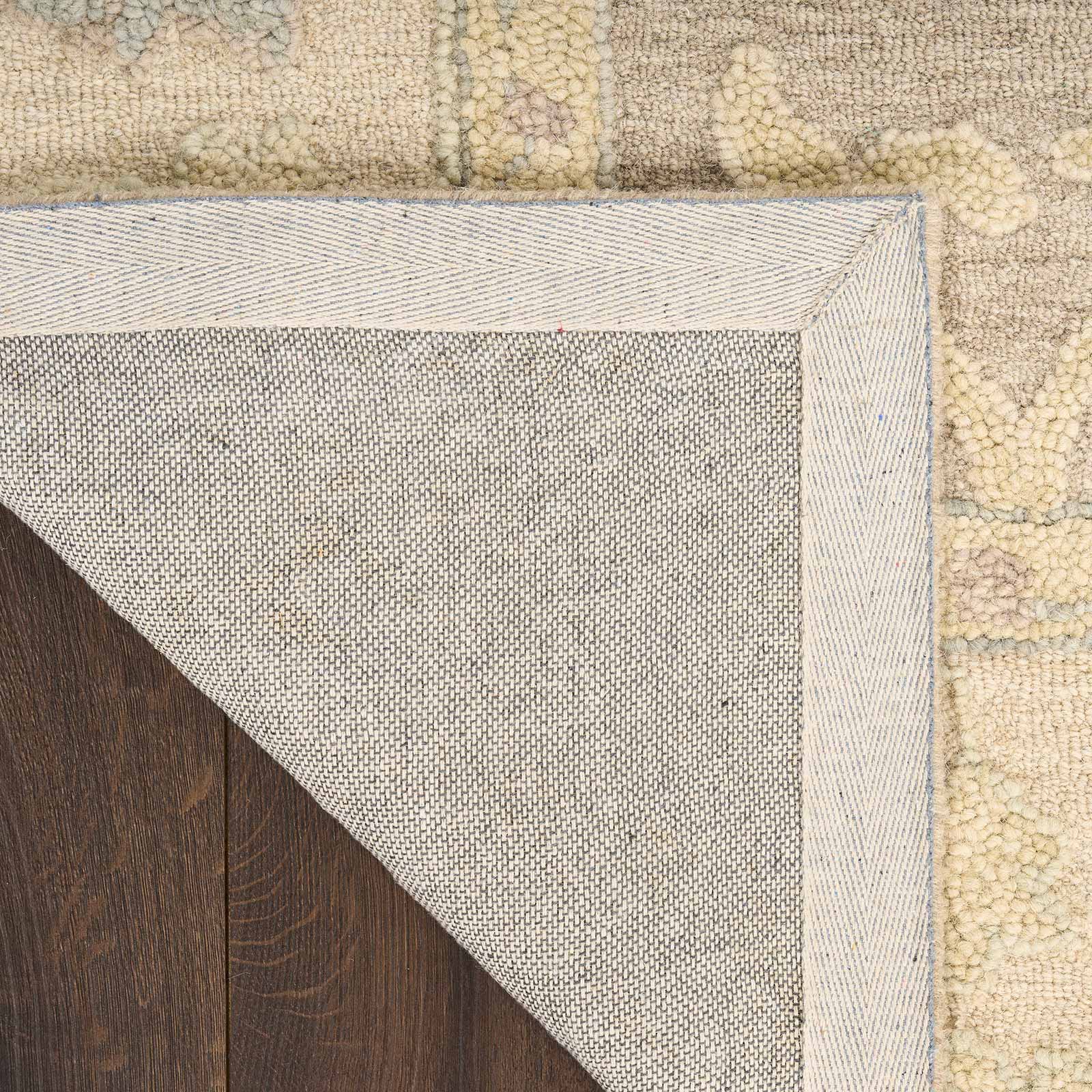 Nourison vloerkleed Maison MSO01 TAUIV TAUPE IVORY 8x10 0841491129203 corner B