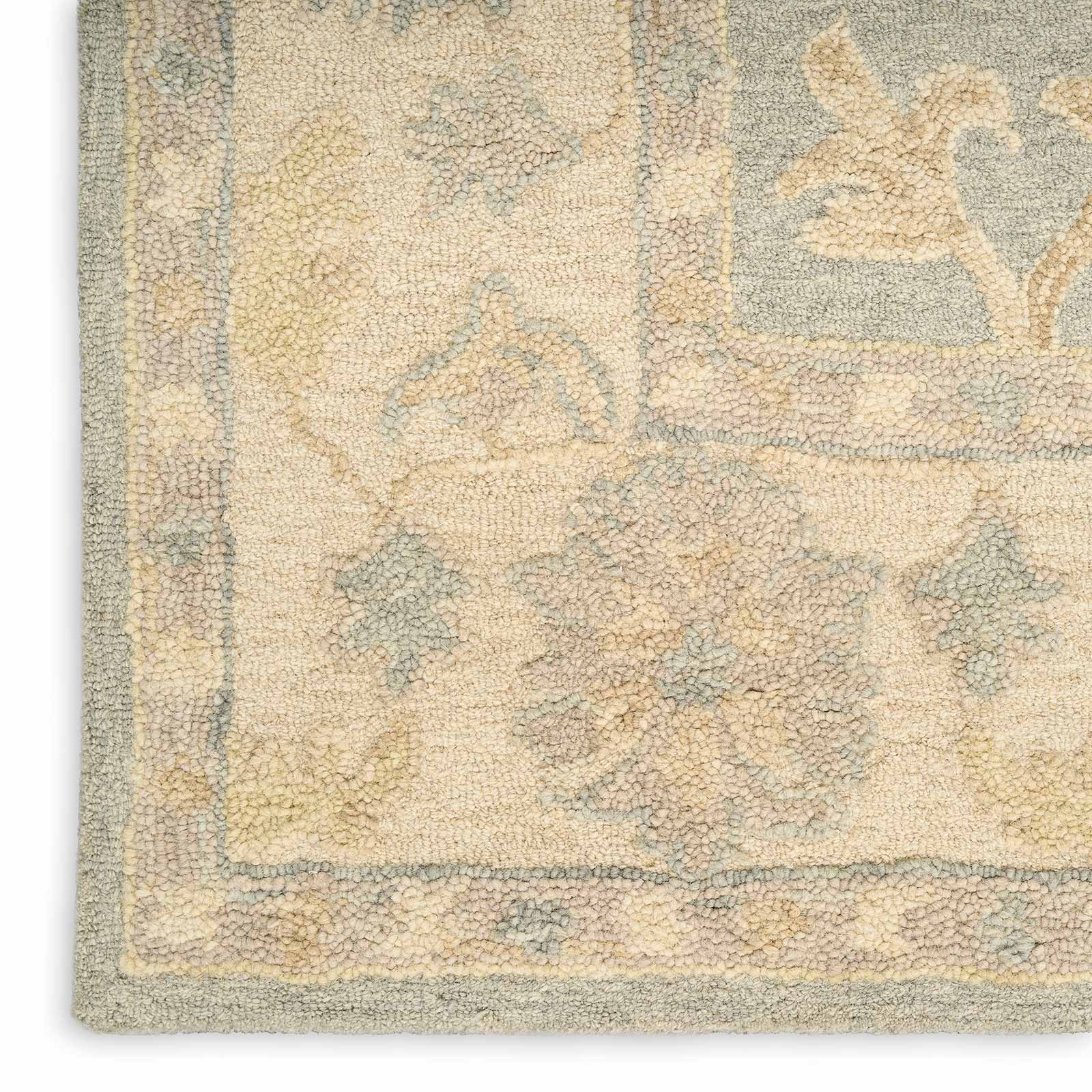 Nourison vloerkleed Maison MSO03 BLUIV BLUE IVORY 8x10 0841491129265 corner W