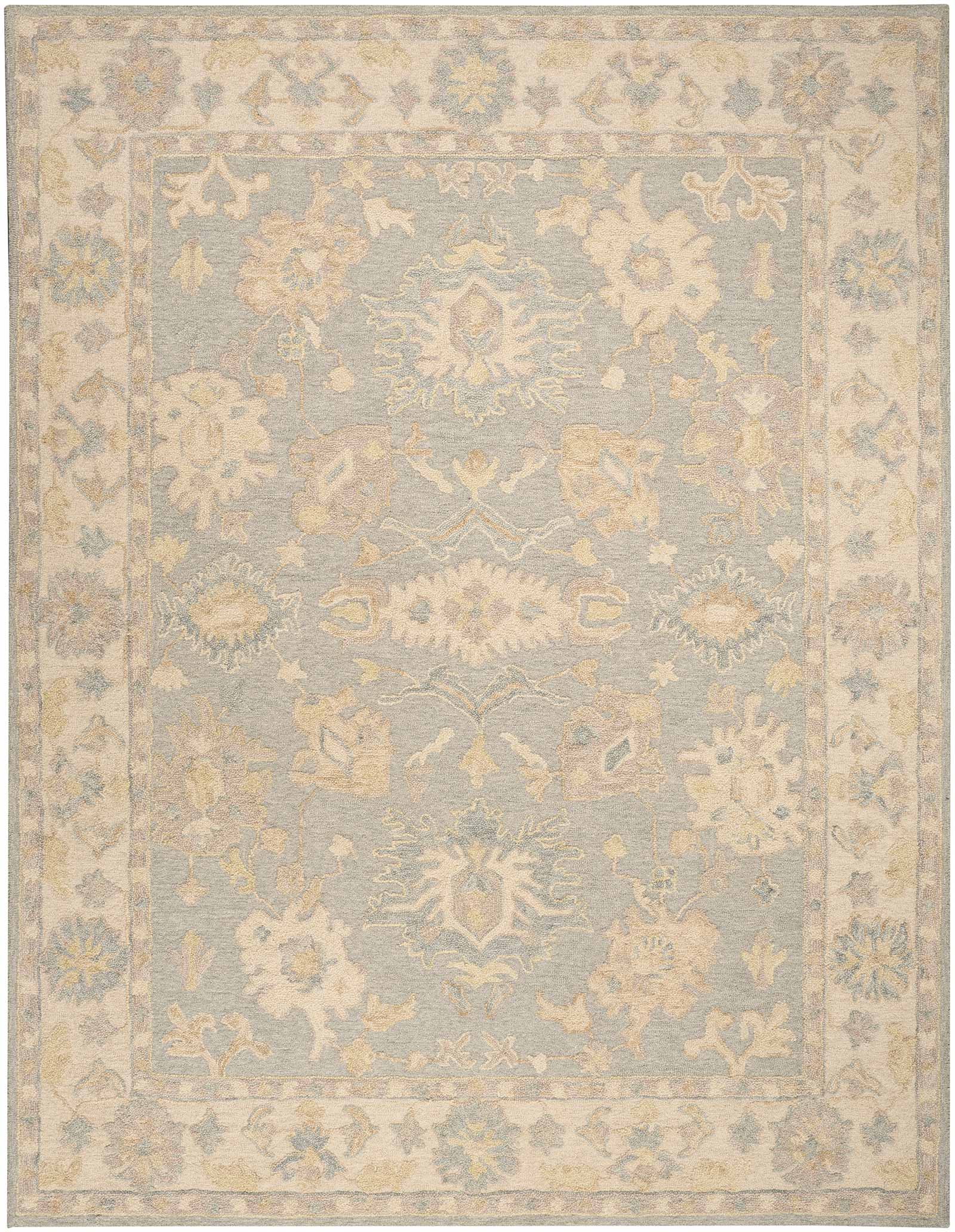 Nourison vloerkleed Maison MSO03 BLUIV BLUE IVORY 8x10 0841491129265
