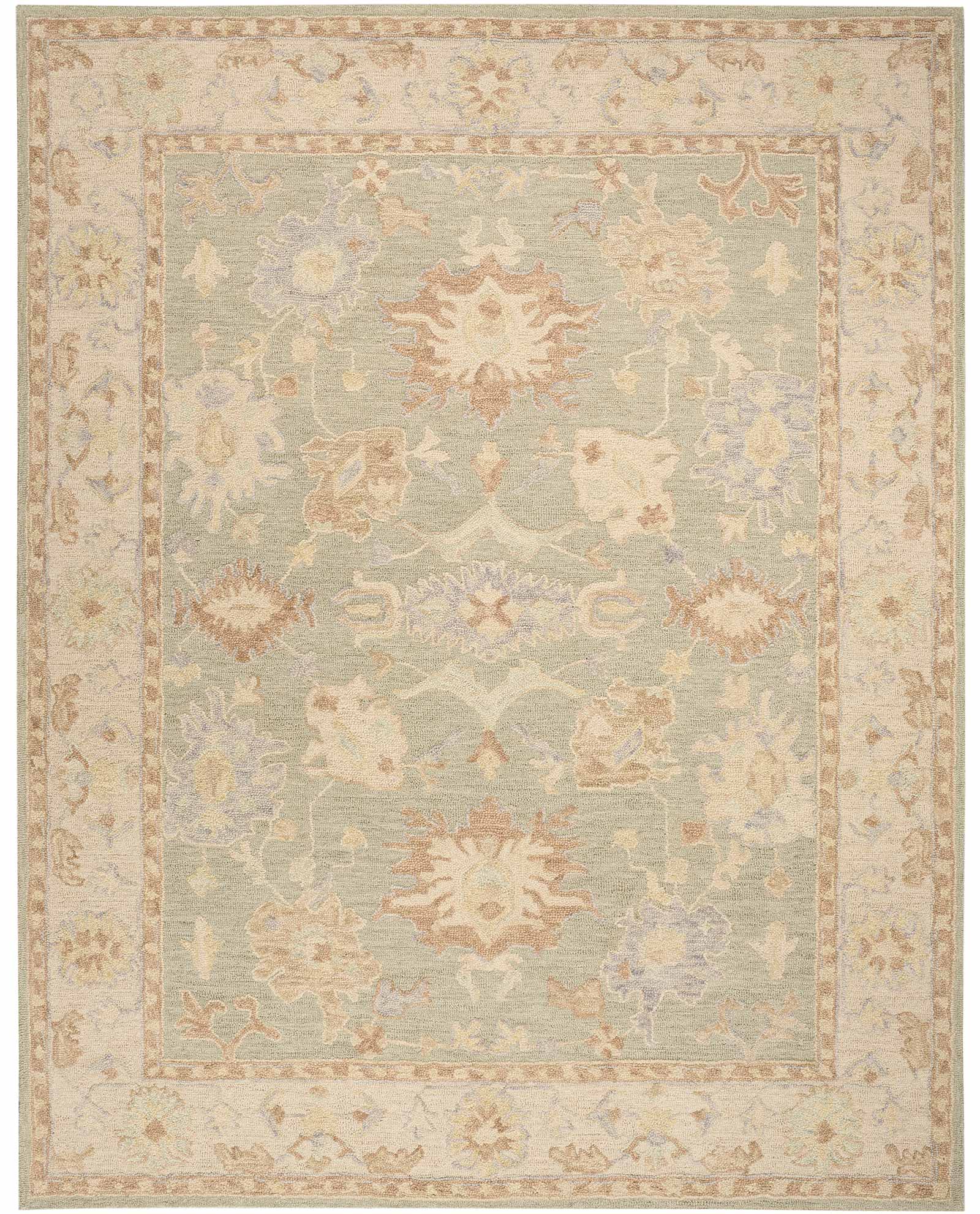 Nourison vloerkleed Maison MSO05 SAGIV SAGE IVORY 8x10 0841491129326
