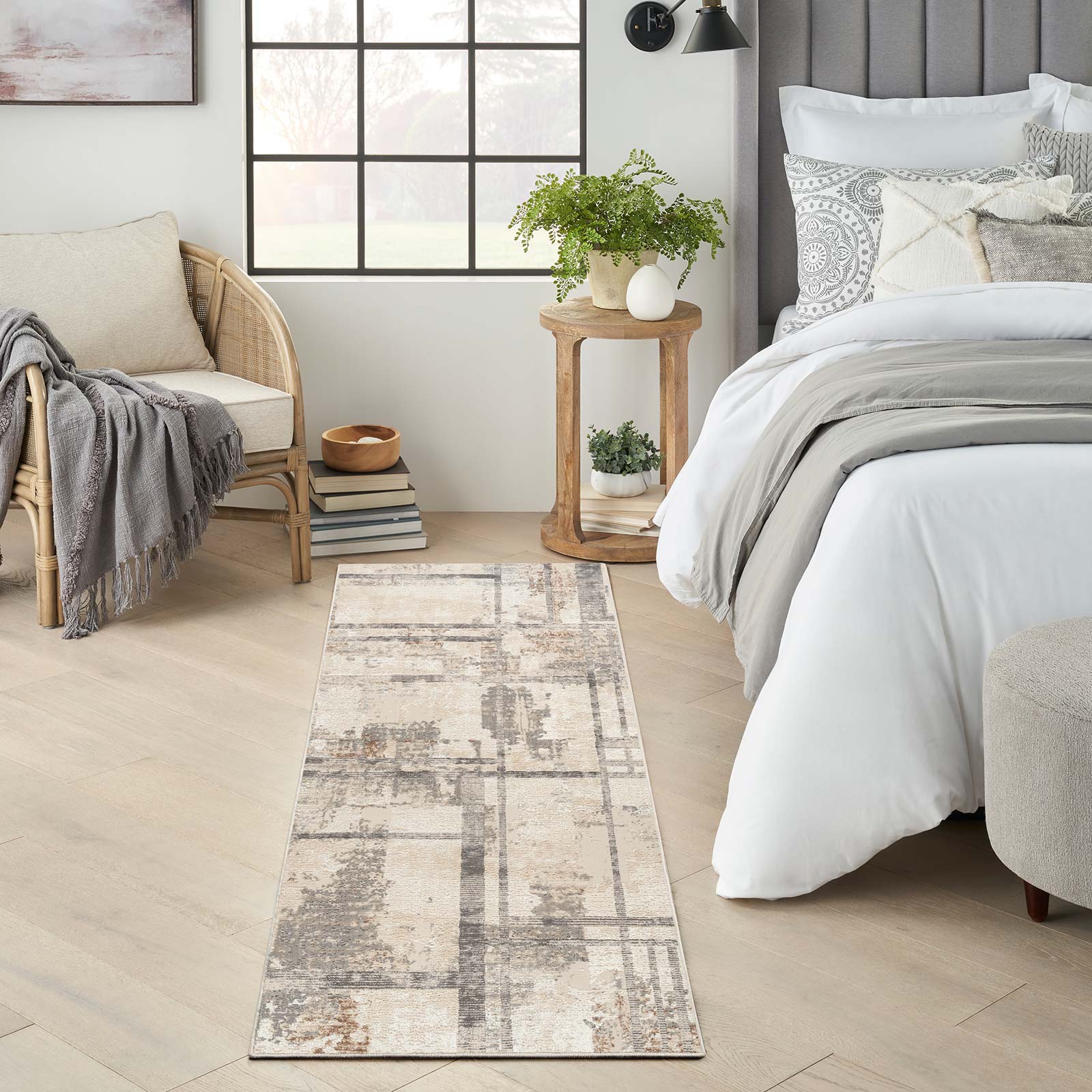 Nourison vloerkleed Sustainable Trends SUT02 IVMTC IVORY MULTICOLOR 2x8 099446954176 interior 1