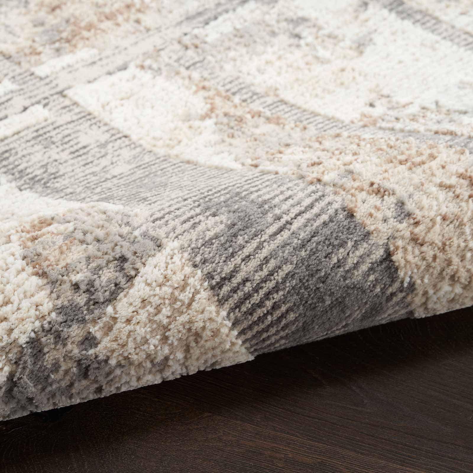 Nourison vloerkleed Sustainable Trends SUT02 IVMTC IVORY MULTICOLOR 5x7 099446954190 texture 1