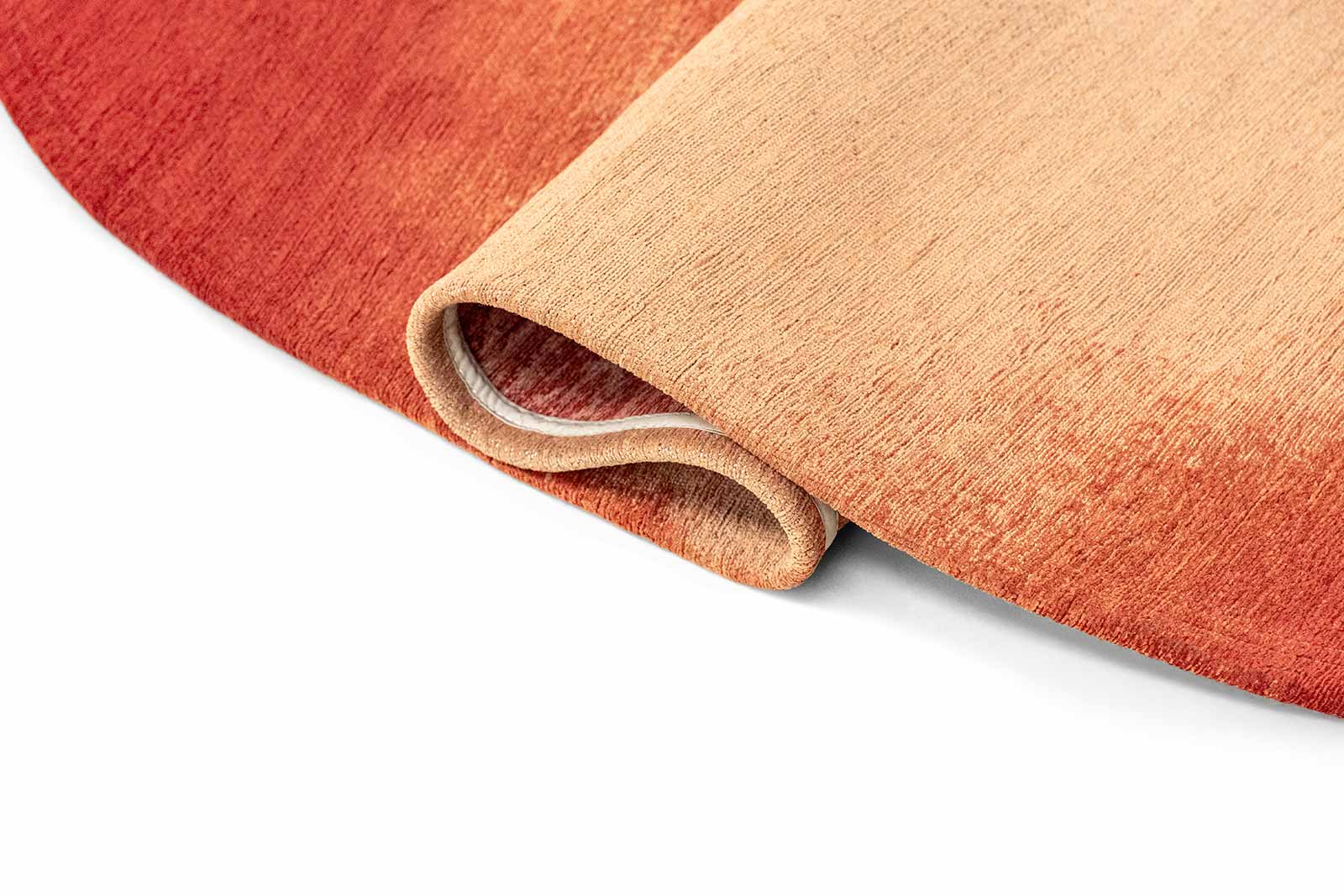 Louis De Poortere vloerkleed Meditation 2090 Aquarelle Rust fold